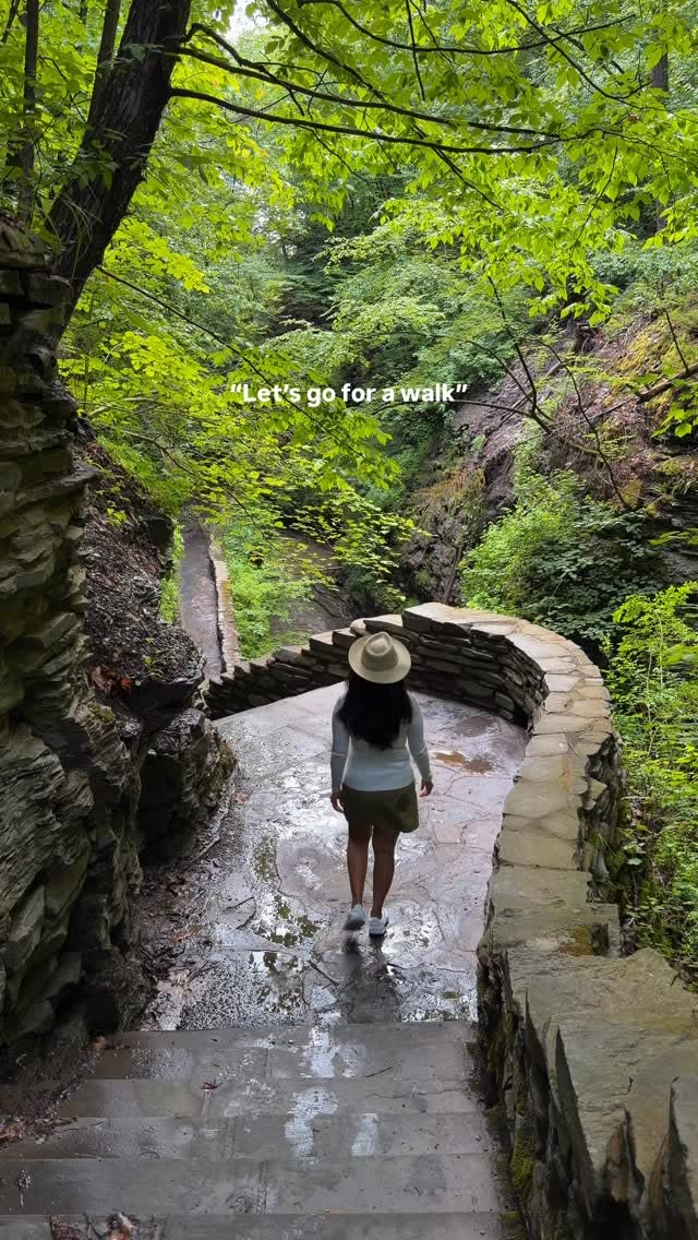 Watkins Glen State Park's Waterfalls And Gorges
