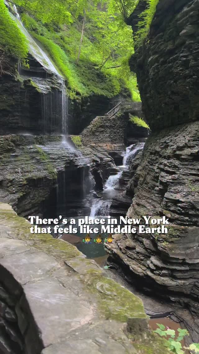 Watkins Glen State Park Features Waterfalls