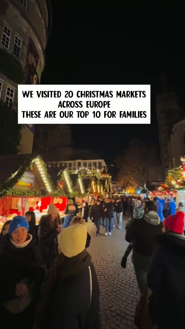 Top Ten European Christmas Markets For Families