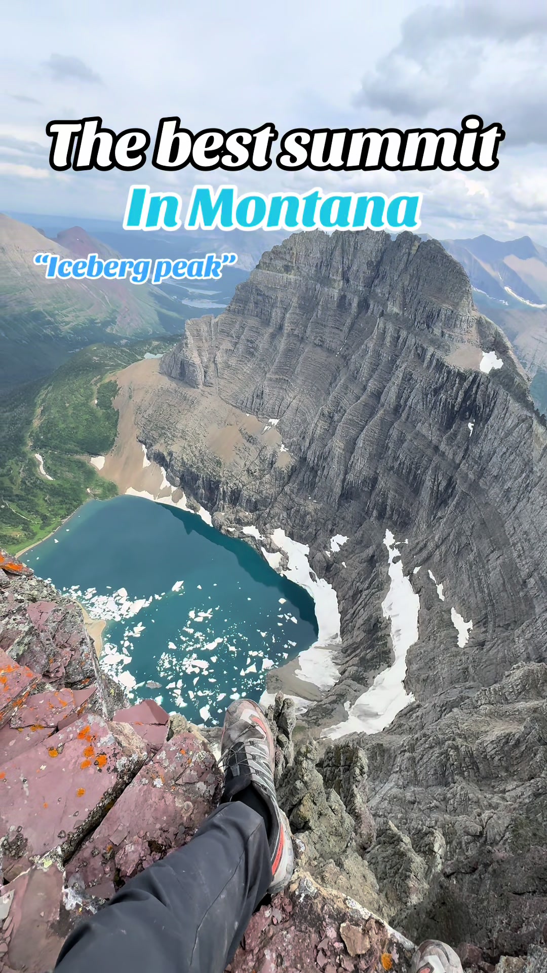 Glaciers National Park And Iceberg Landmarks