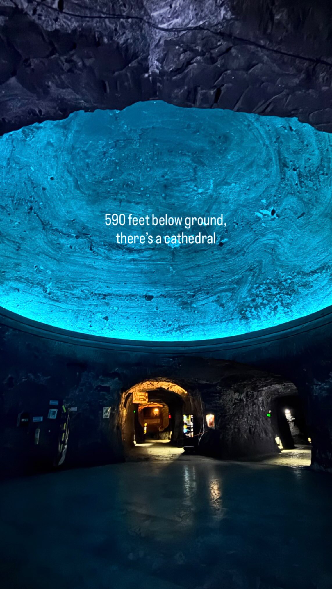 Underground Salt Cathedral In Colombia