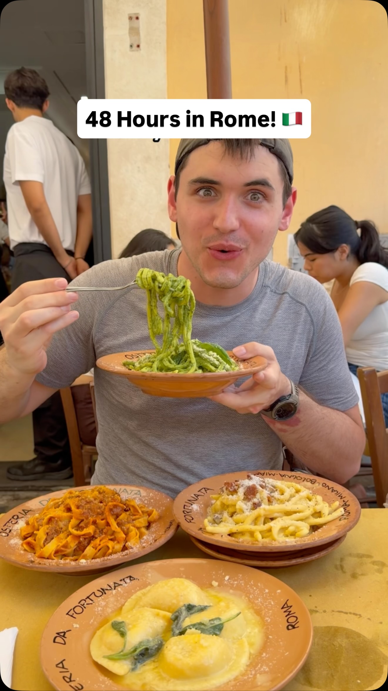Roman Restaurants and Sweet Treats