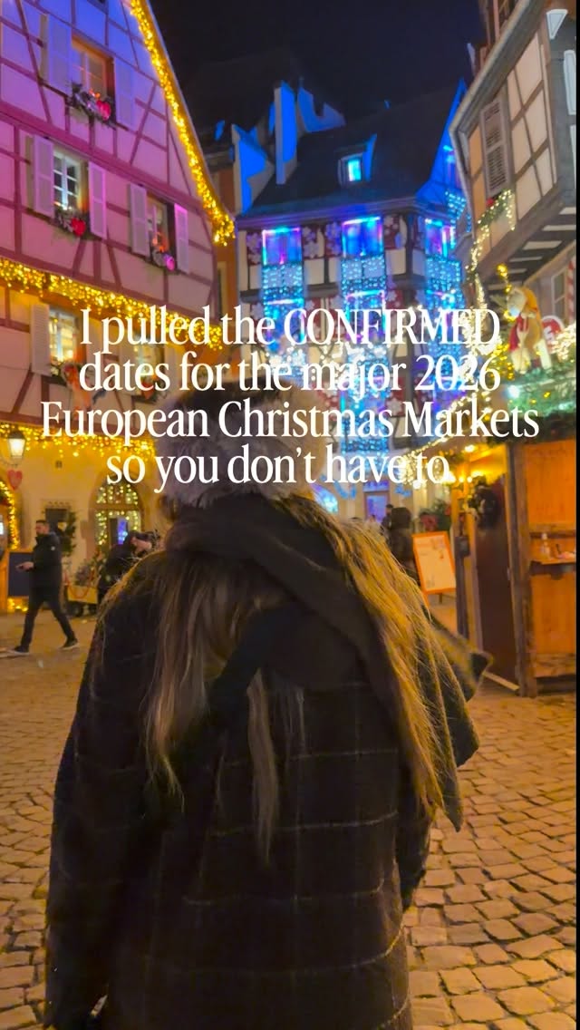 European Christmas Markets Guide For 2026