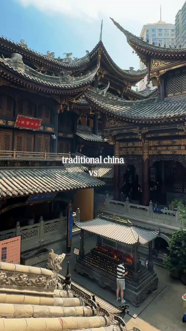 Shanghai Skyscrapers and Chongqing Landmark