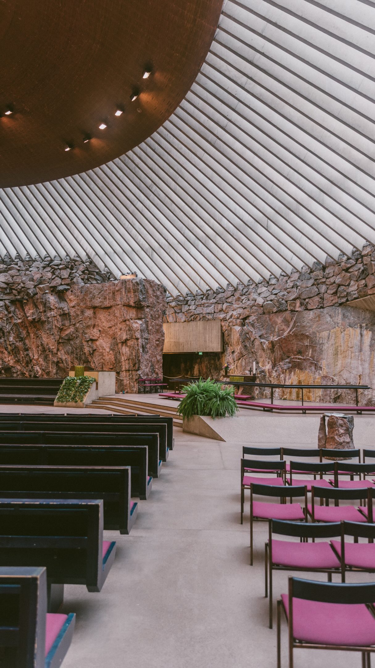Helsinki's Unique Rock-Hewn Church