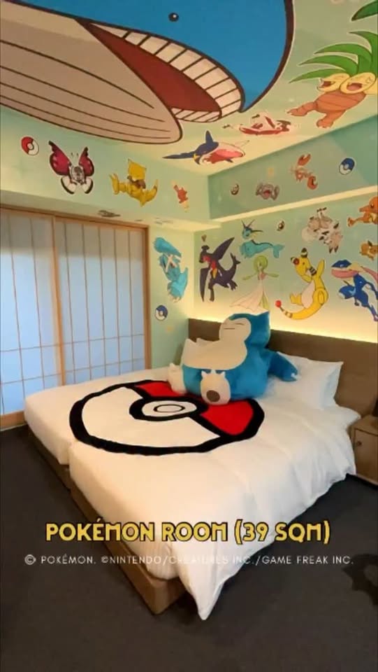 Tokyo Apartment Hotel Offers Pokémon Themed Rooms