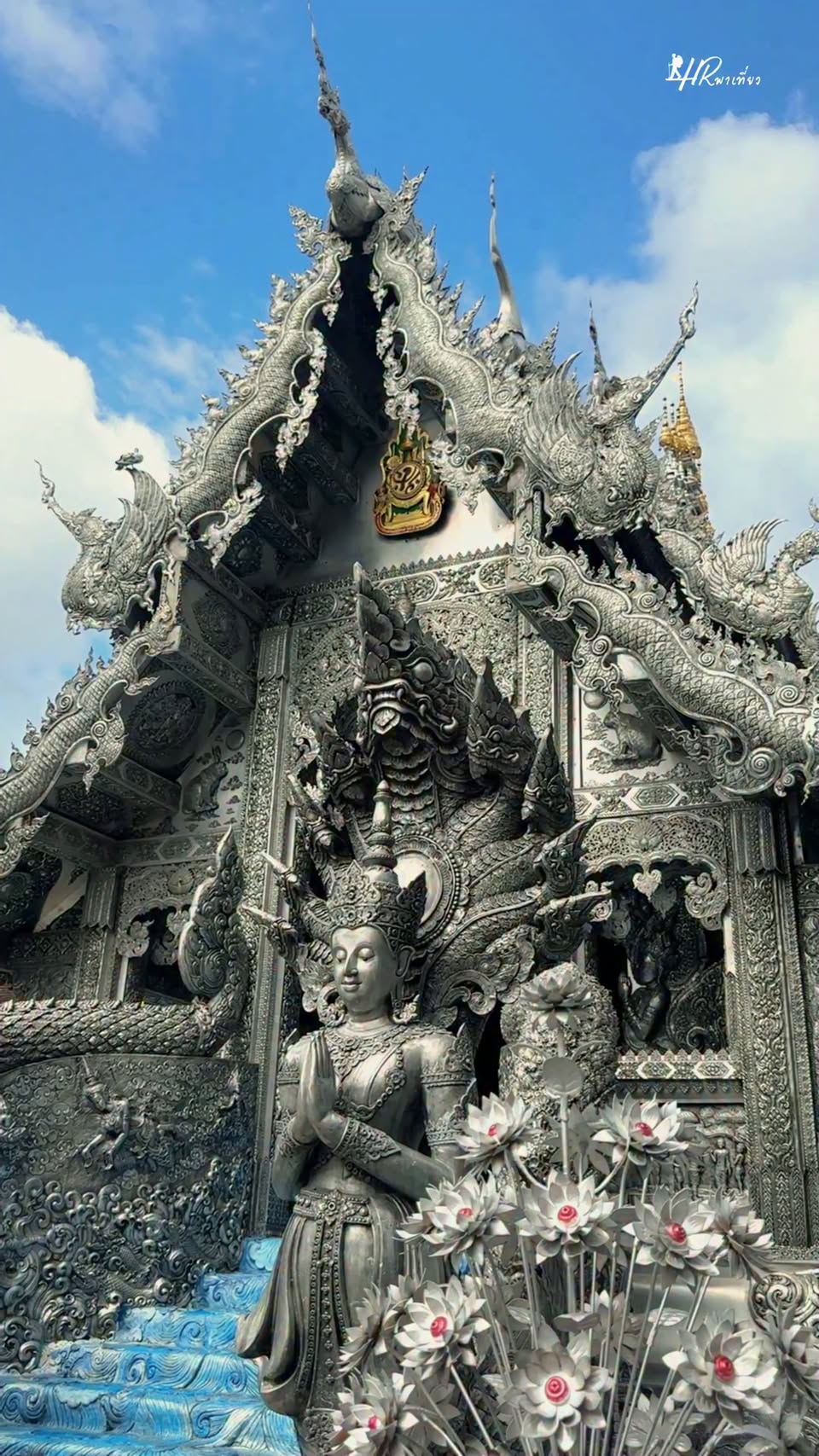 World's First Silver Temple Ordination Hall In Chiang Mai