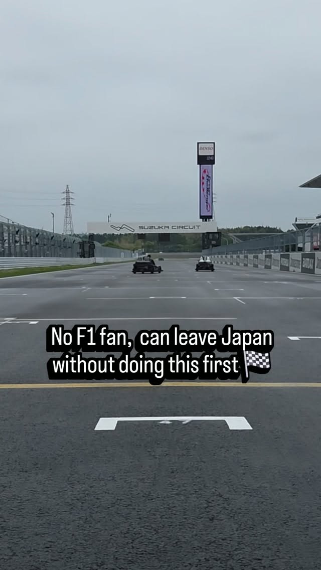 Race Go-Karts on the Historic Suzuka Formula 1 Circuit