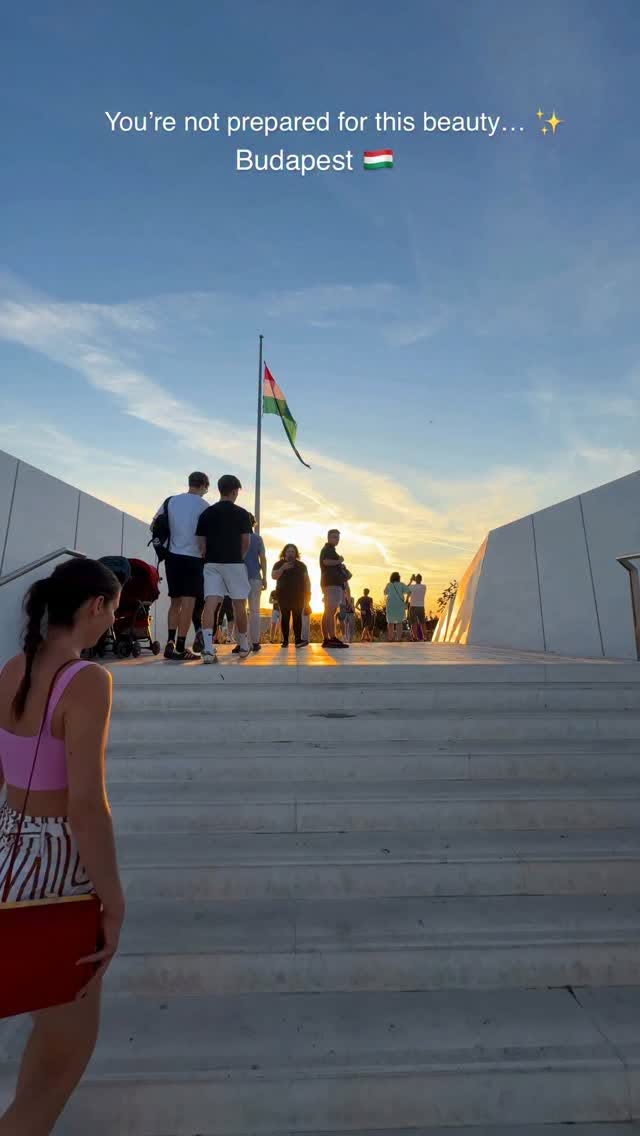 Budapest Landmarks Offer Sunset Views