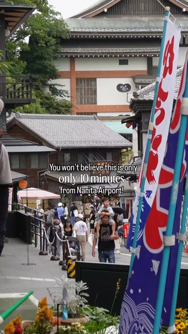 Narita's Temple Town And Shopping Street