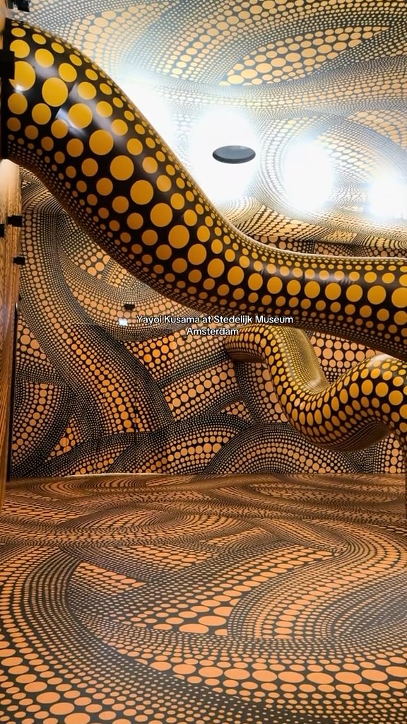 Yayoi Kusama Exhibition At Stedelijk Museum Amsterdam