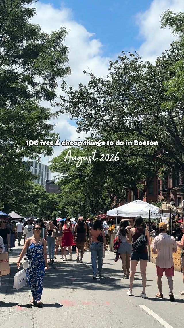 Boston's Free & Cheap Summer Attractions