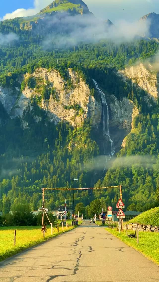 Swiss Villages Feature Dramatic Seasonal Changes