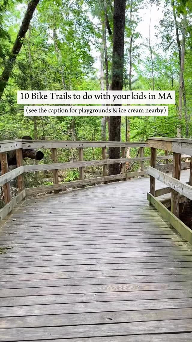 Massachusetts Bike Trails With Family Fun Nearby