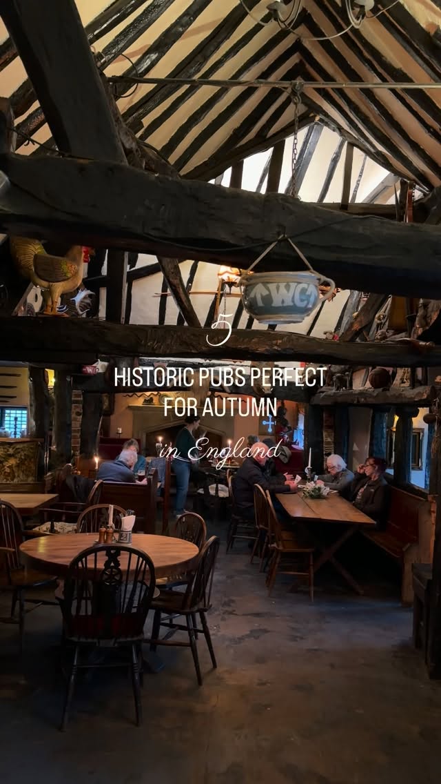 Five Historic English Pubs For Cozy Autumn Visits