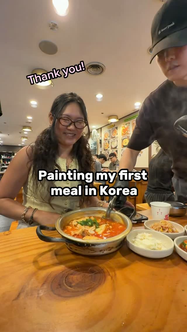 Korean Restaurant with Autographs and Delicious Food