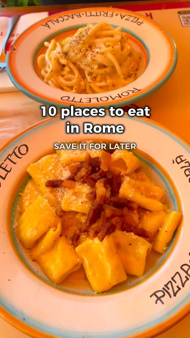 Rome's Top Eateries For Pasta, Pizza, and Tiramisu