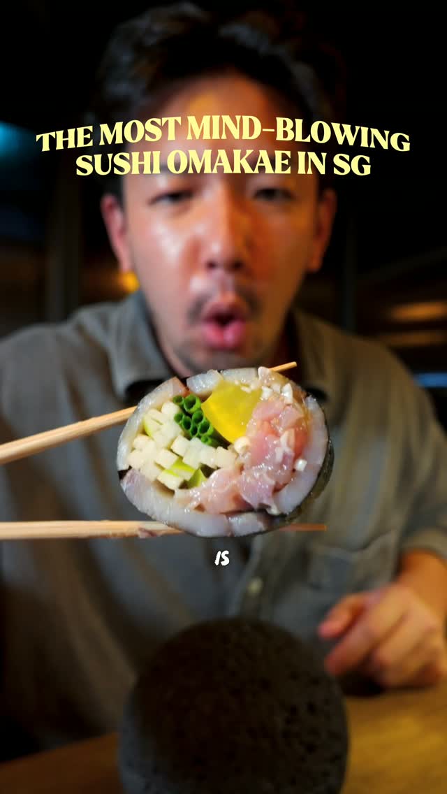 Rebellious Sushi Omakase Experience in Singapore