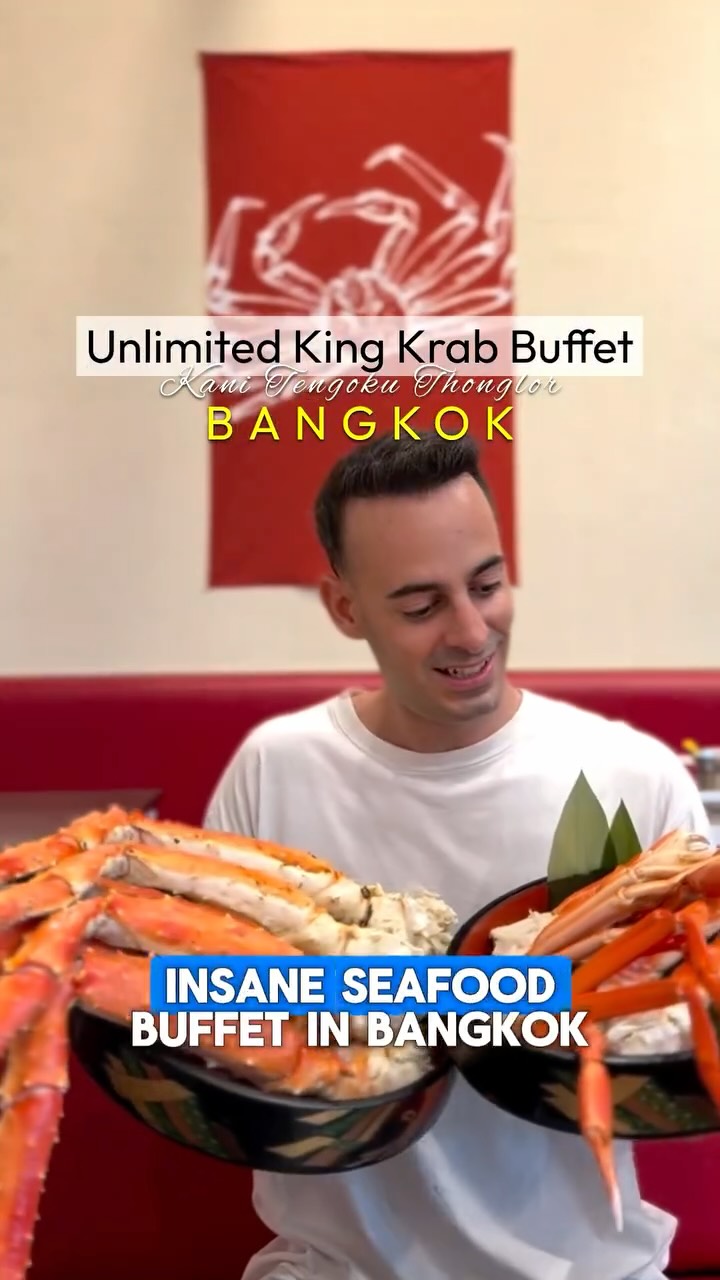 Bangkok's Unlimited King and Snow Crab Buffet