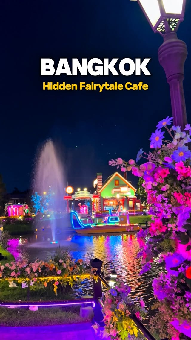 Bangkok's Fairytale Chocolate Ville Cafe