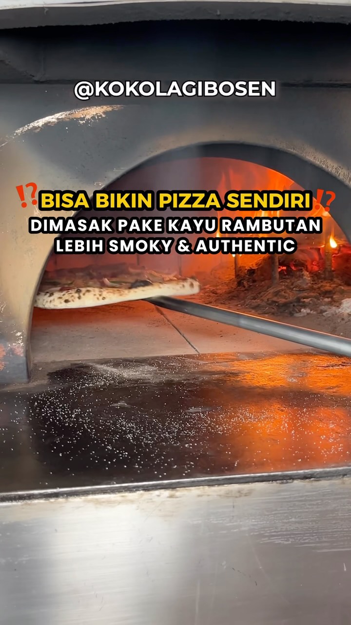 Napolino WoodFired Pizza: Rambutan Wood and Custom Fillings
