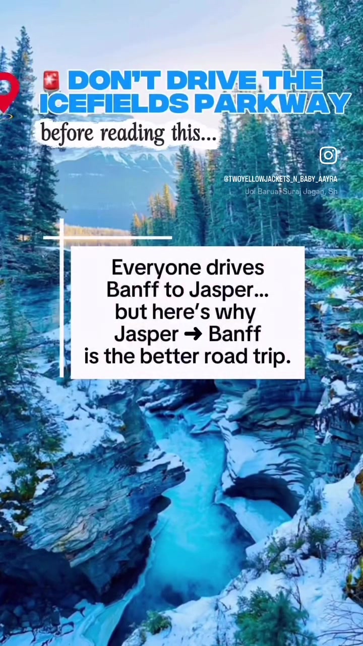 Must-See Stops On The Icefields Parkway Drive