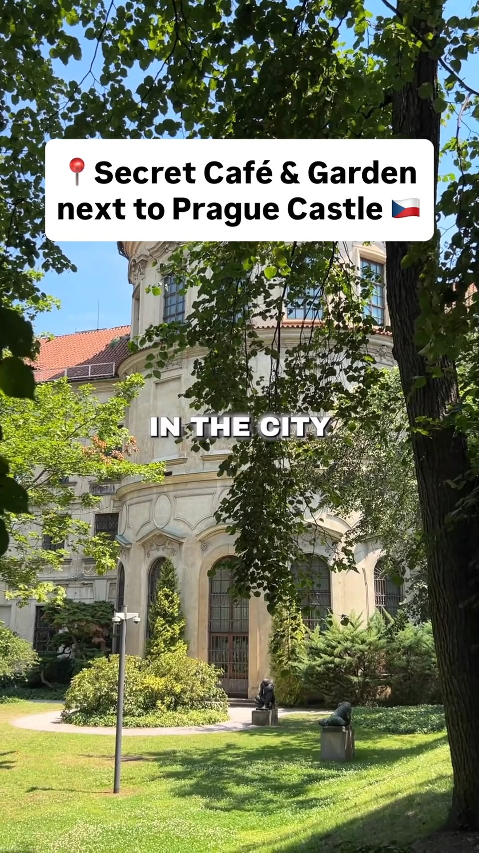 Secret Garden Cafe Near Prague Castle