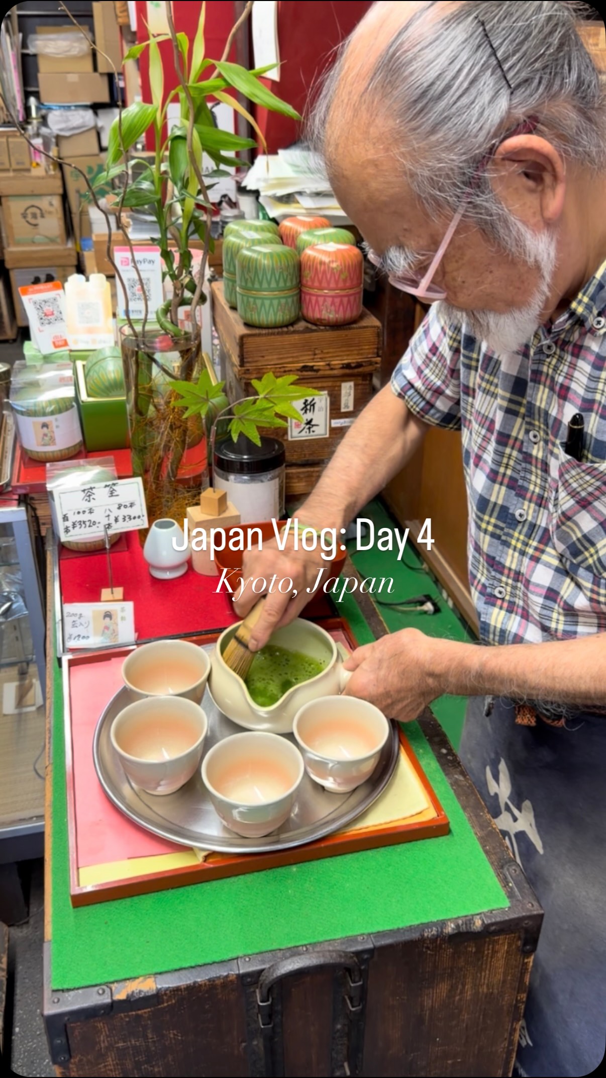 Kyoto Exploration: Shops, Matcha, and Unagi
