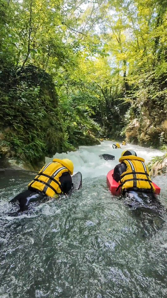 Hydrospeed Adventure At Marmore Falls