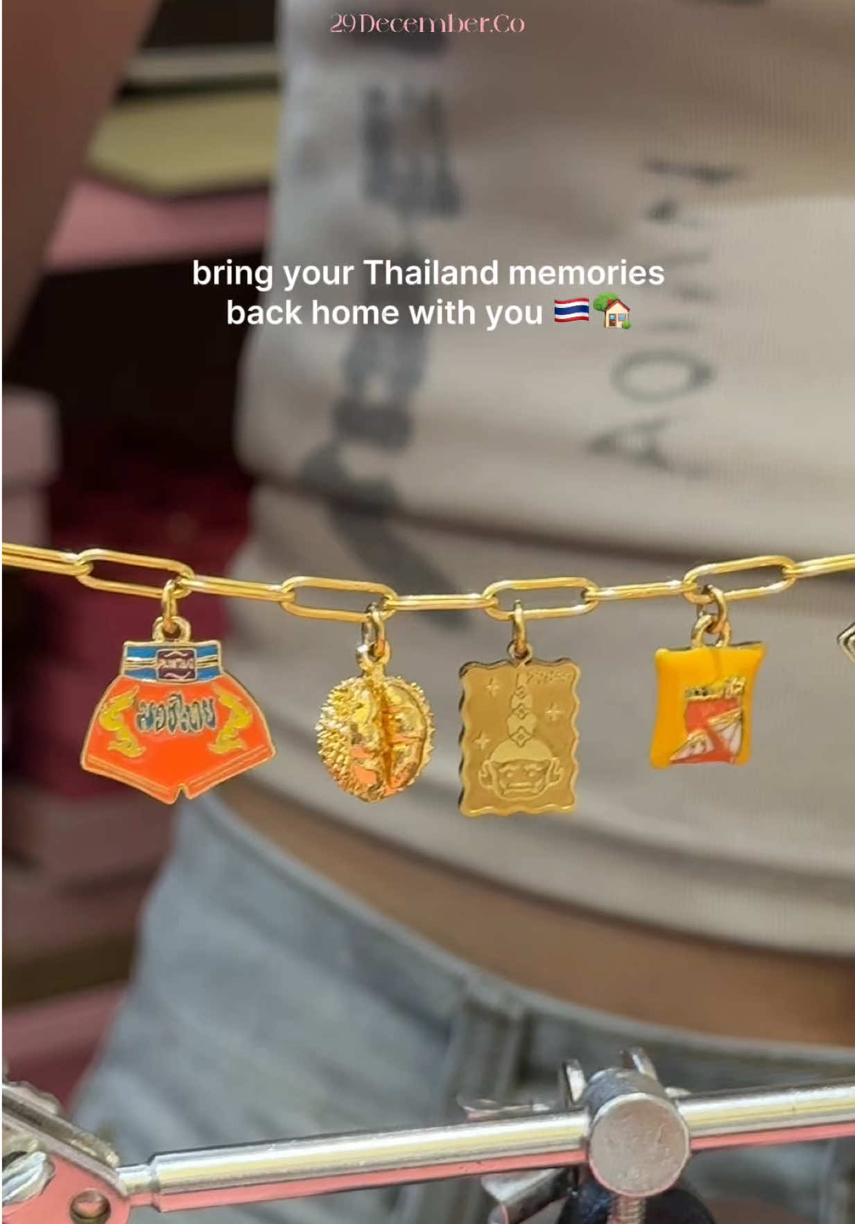 Siam Charms For Customizable Bracelets