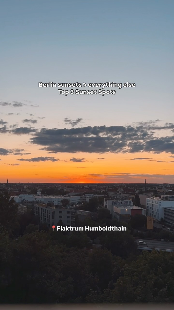 Berlin's Best Sunset Viewing Spots