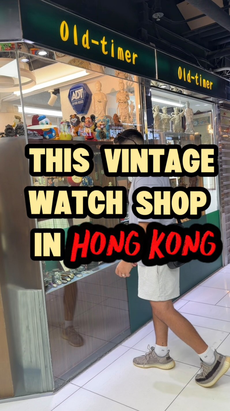 Coke Vintage Watch Shopping in Hong Kong