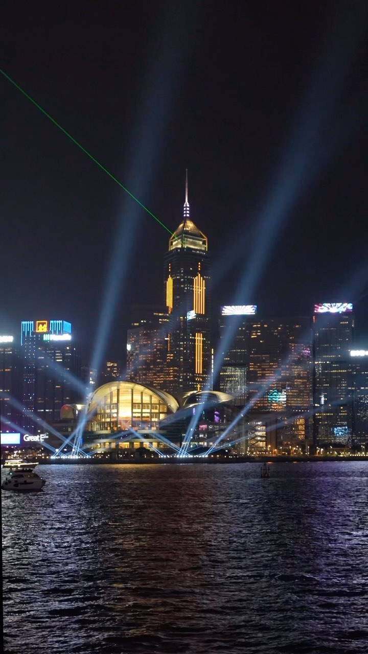 Hong Kong's Symphony of Lights and Victoria Harbour