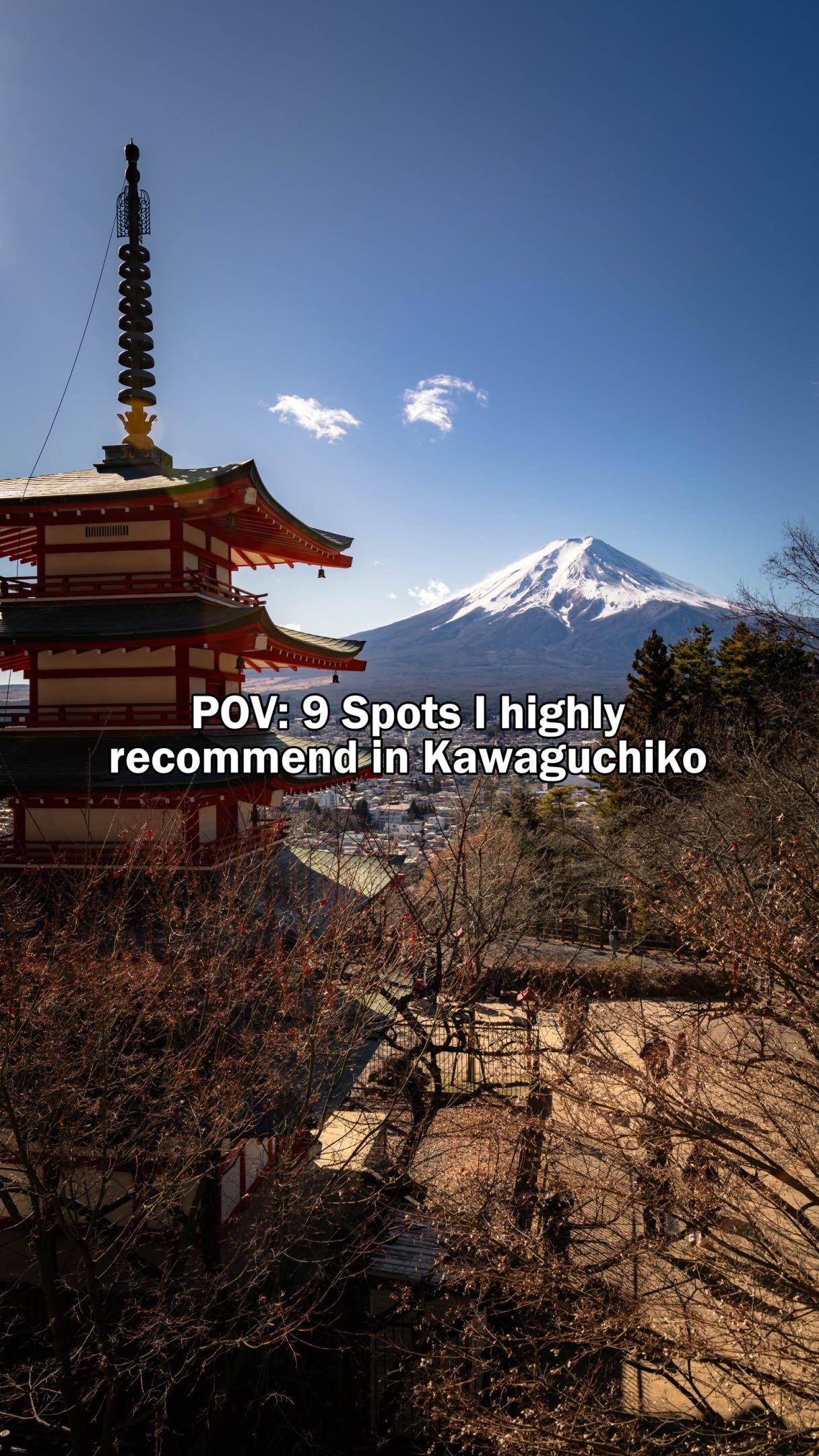 Kawaguchiko: Nine Must-Visit Spots for Fuji Views