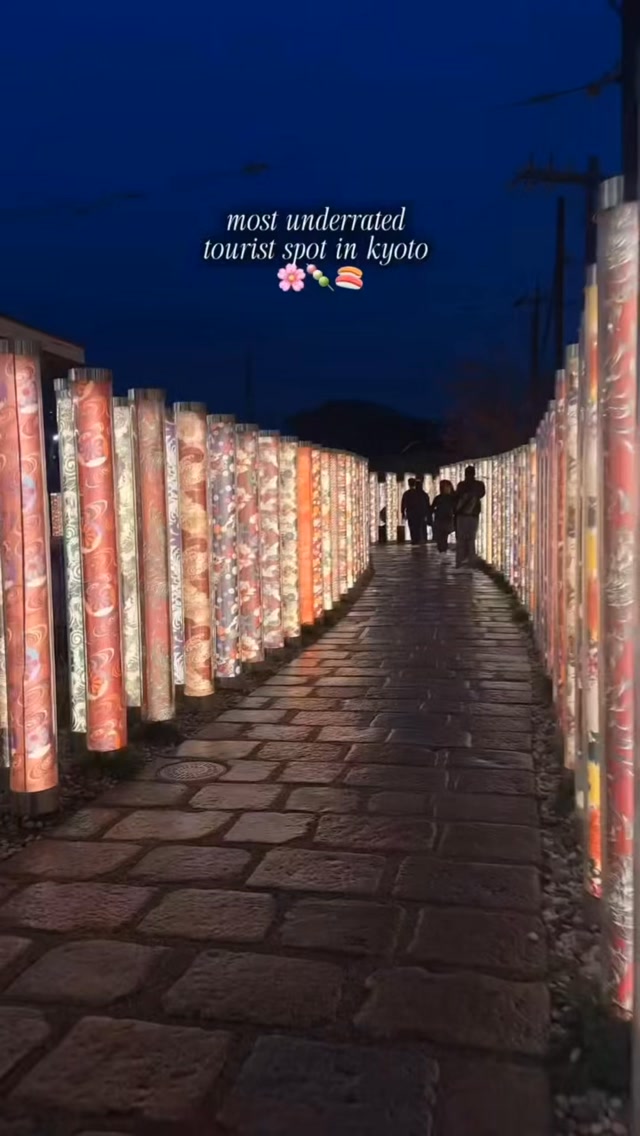 Arashiyama Station's Kimono Forest and Dragon Pond