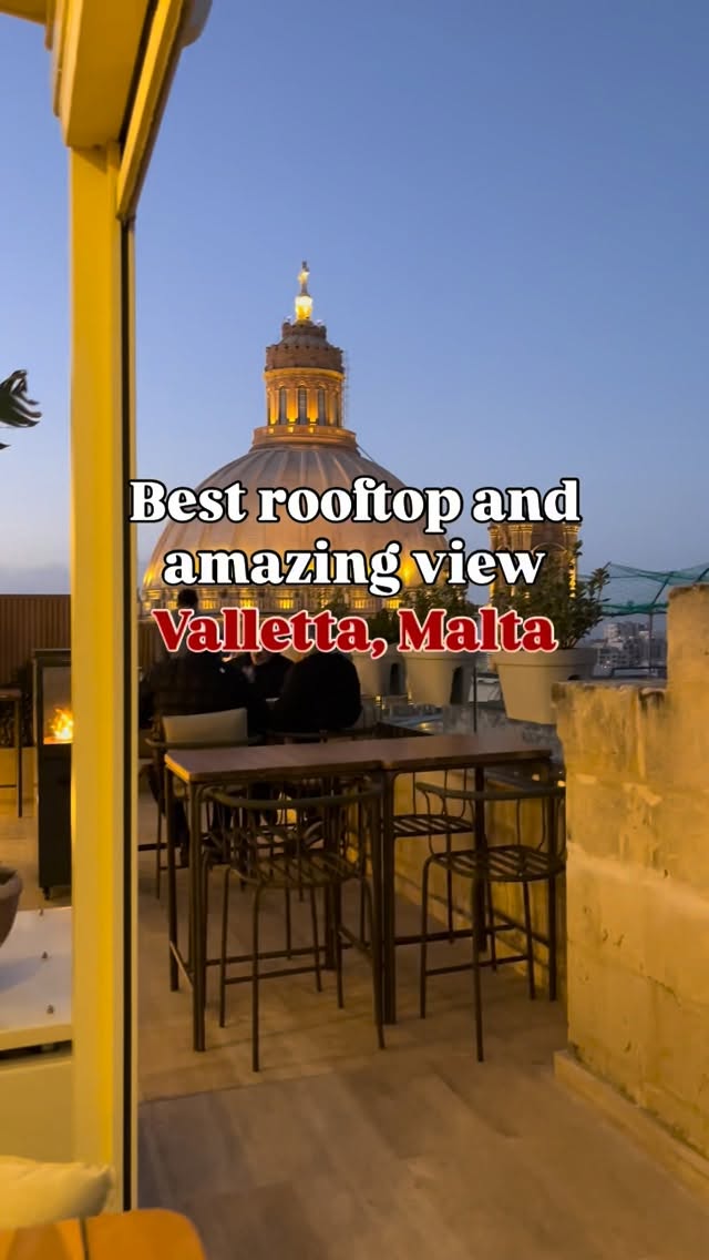 Valletta's Top Rooftop Views