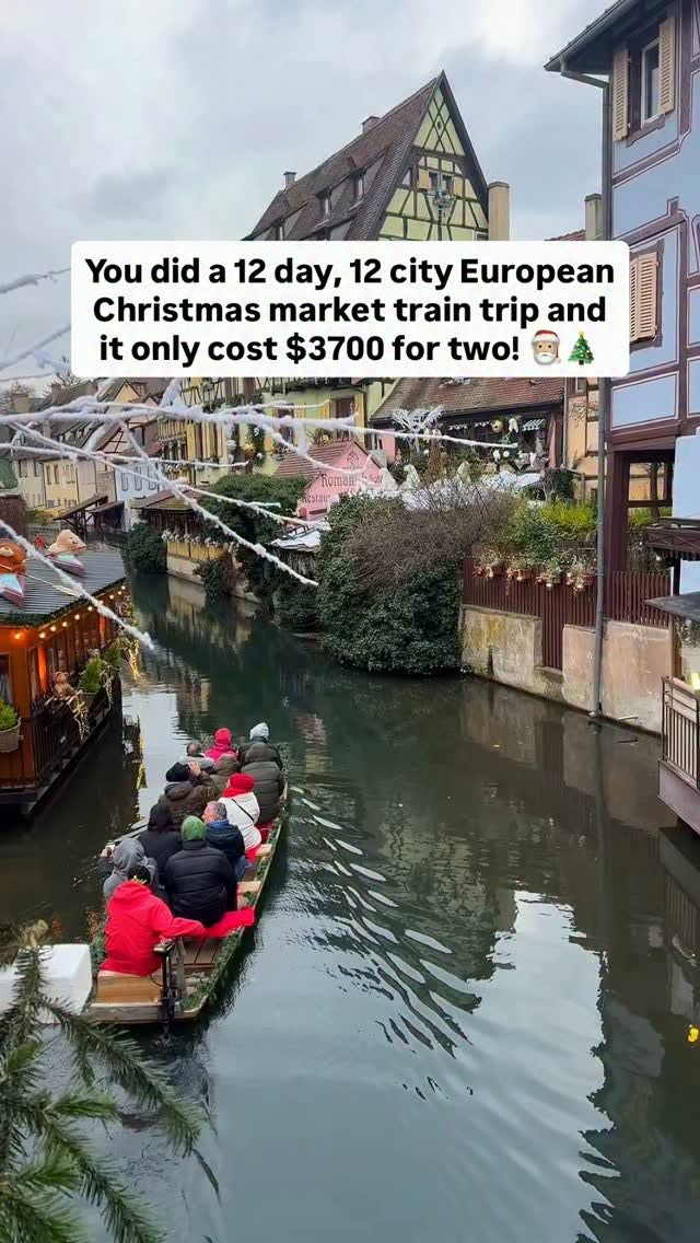 Festive European Christmas Markets And Train Trip