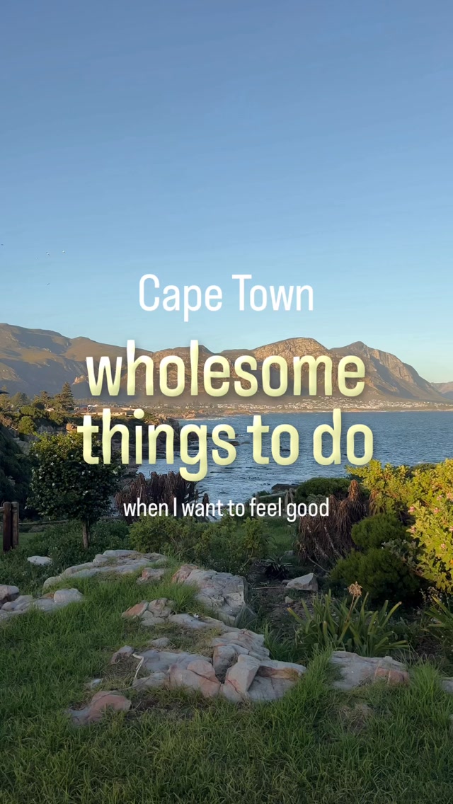 Cape Town Activities for a Rejuvenating Day