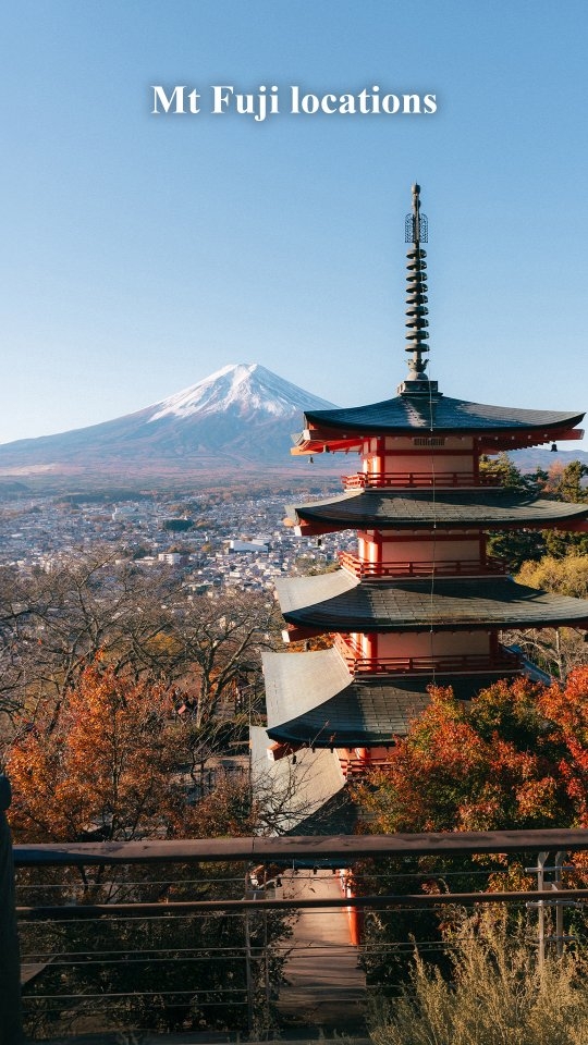 Five Spots Near Mount Fuji With Iconic Views