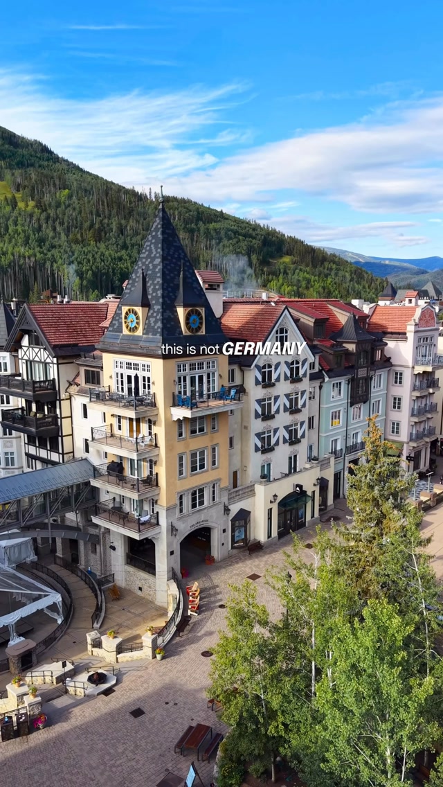 Vail's European Charm: Mountains, Lakes, and Village Life