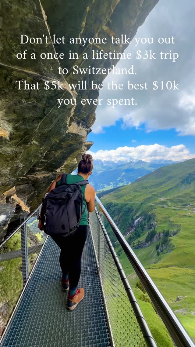 Switzerland's Dramatic Cliff Walk Adventure