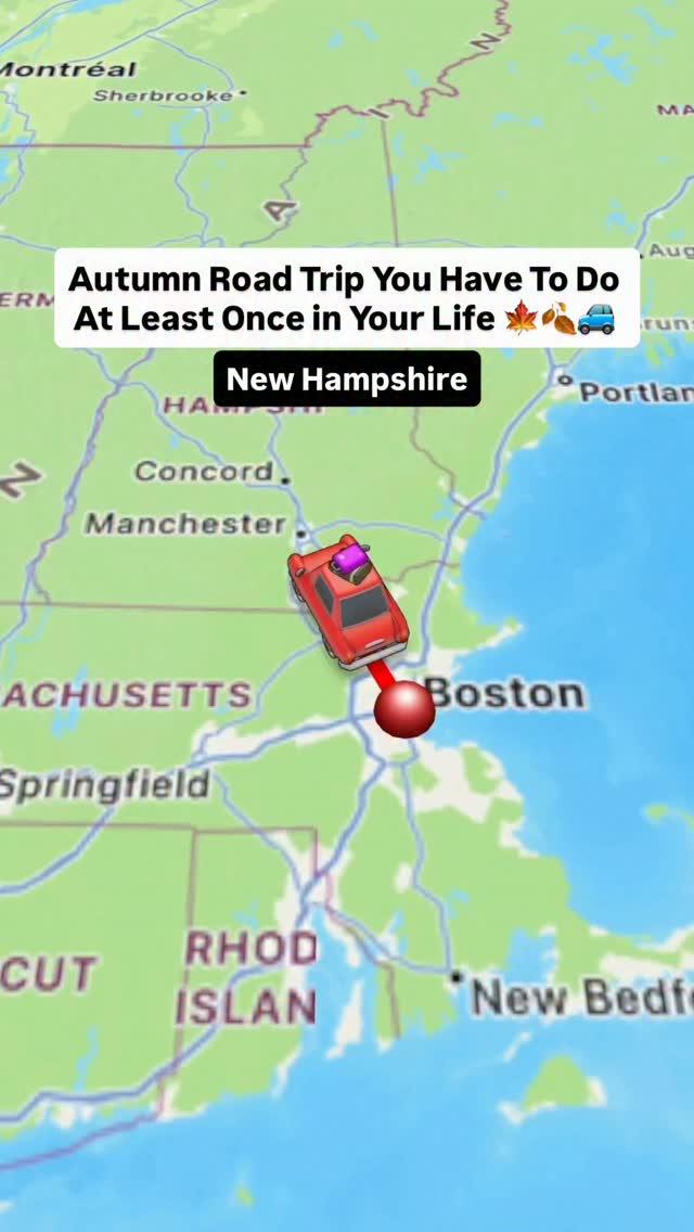 New Hampshire's Scenic Autumn Road Trip Highlights