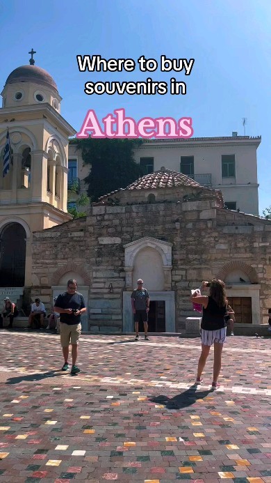 Athens Souvenir Shopping And Gyros
