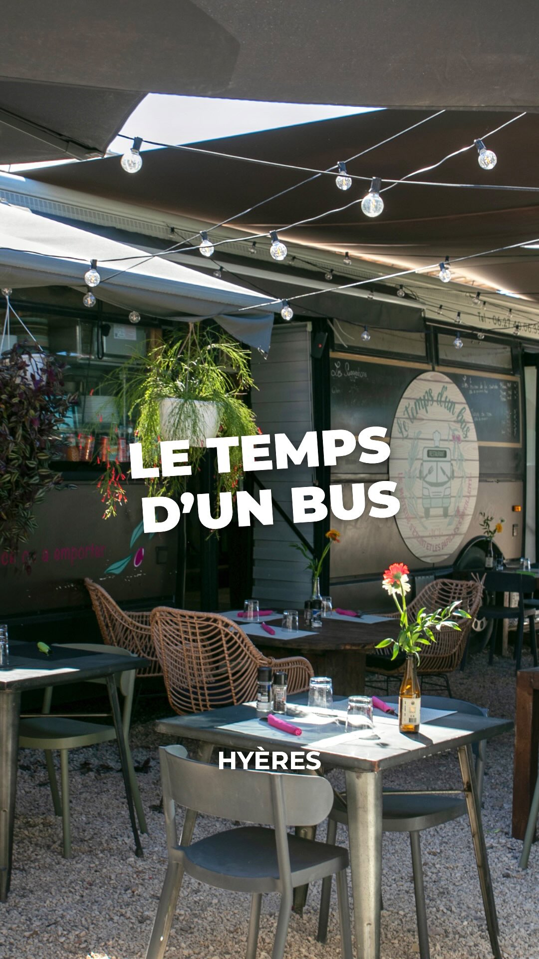 Restaurant Inside A Transformed Bus