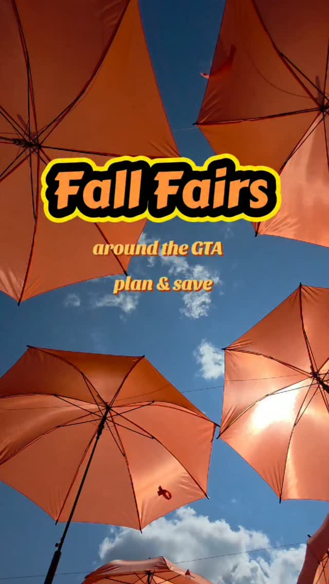 Nine GTA Fall Fairs Offer Family Fun And Learning