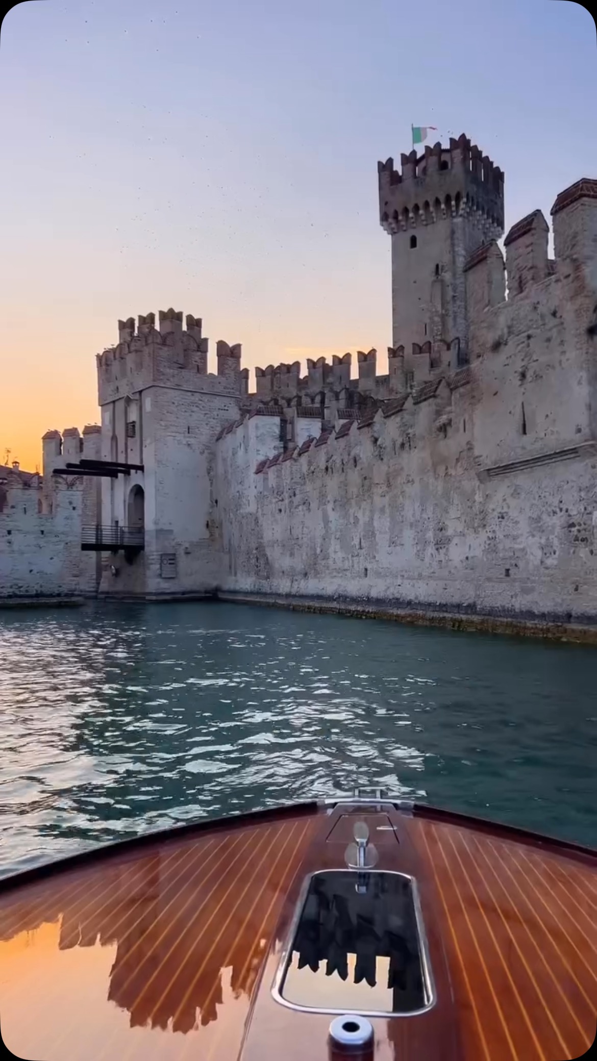 Lake Garda's Isola del Garda and Scaliger Castle