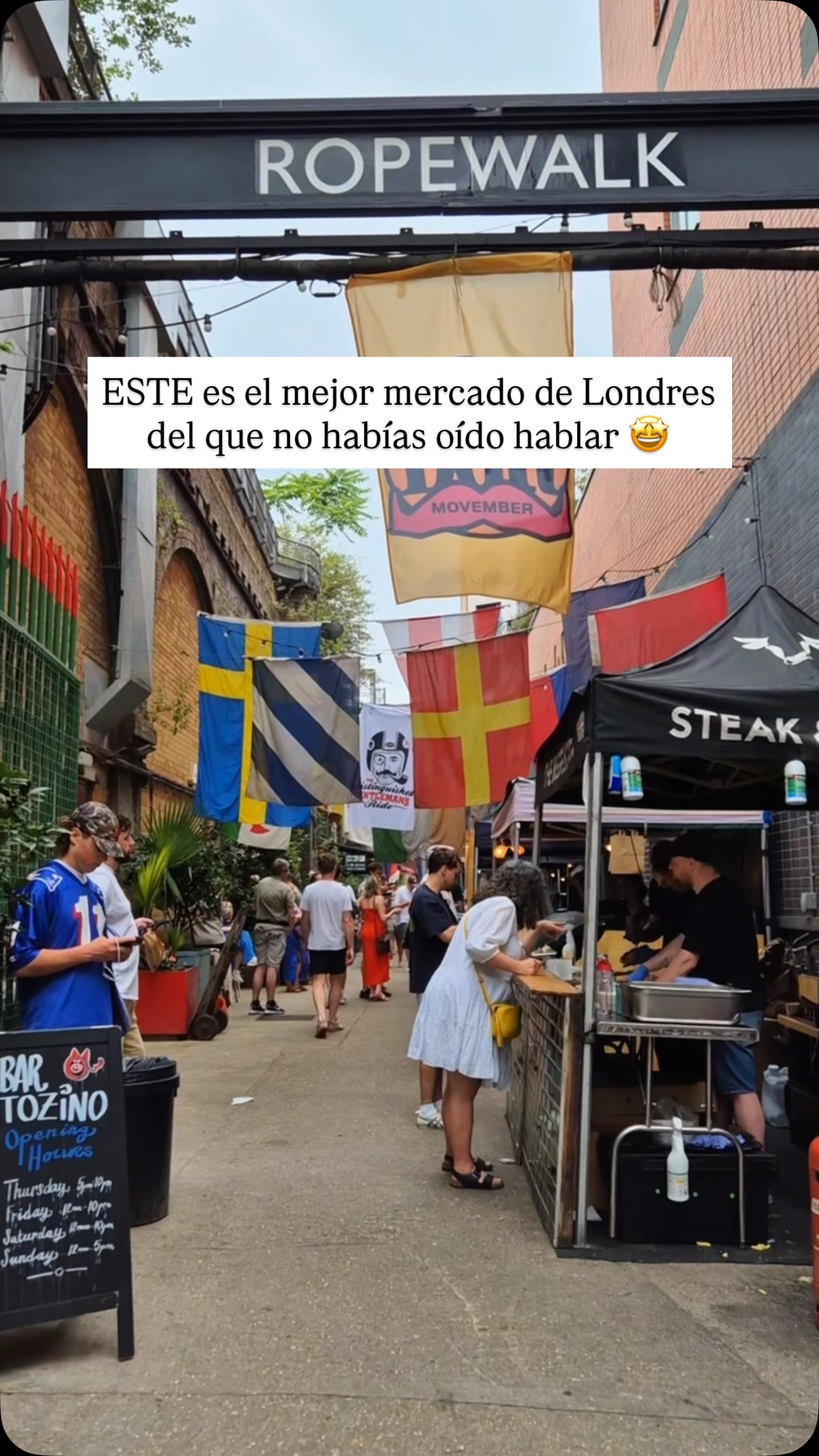 London Food Markets and Beer Spots