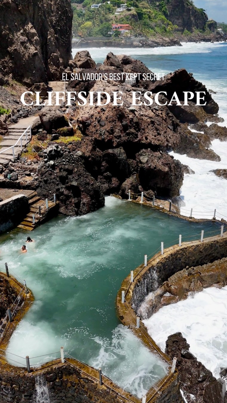 El Salvador's Hidden Rock Pool Escape