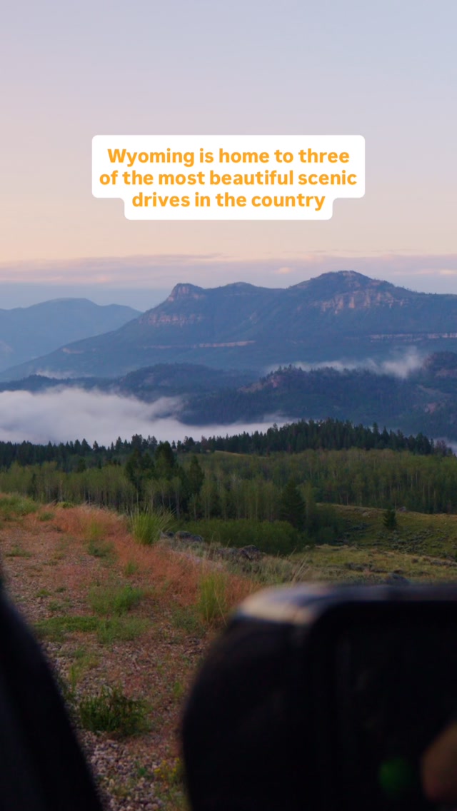 Wyoming's Scenic Drives Offer Natural Beauty