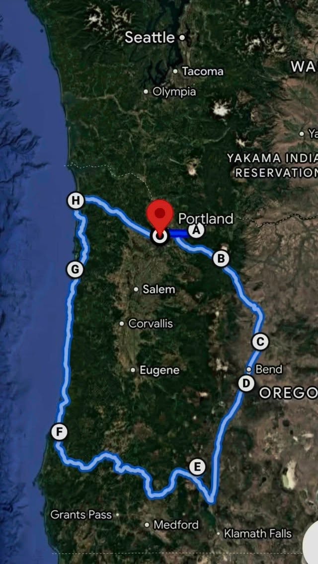 Oregon's Waterfalls and Coastal Wonders